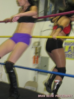 Su Yung Vs. Savannah Riley Http://Www.magnificentladieswrestling.com/Downloads/