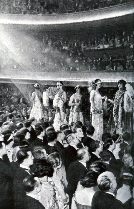 1924. Fashion Show, Paris.  adult photos