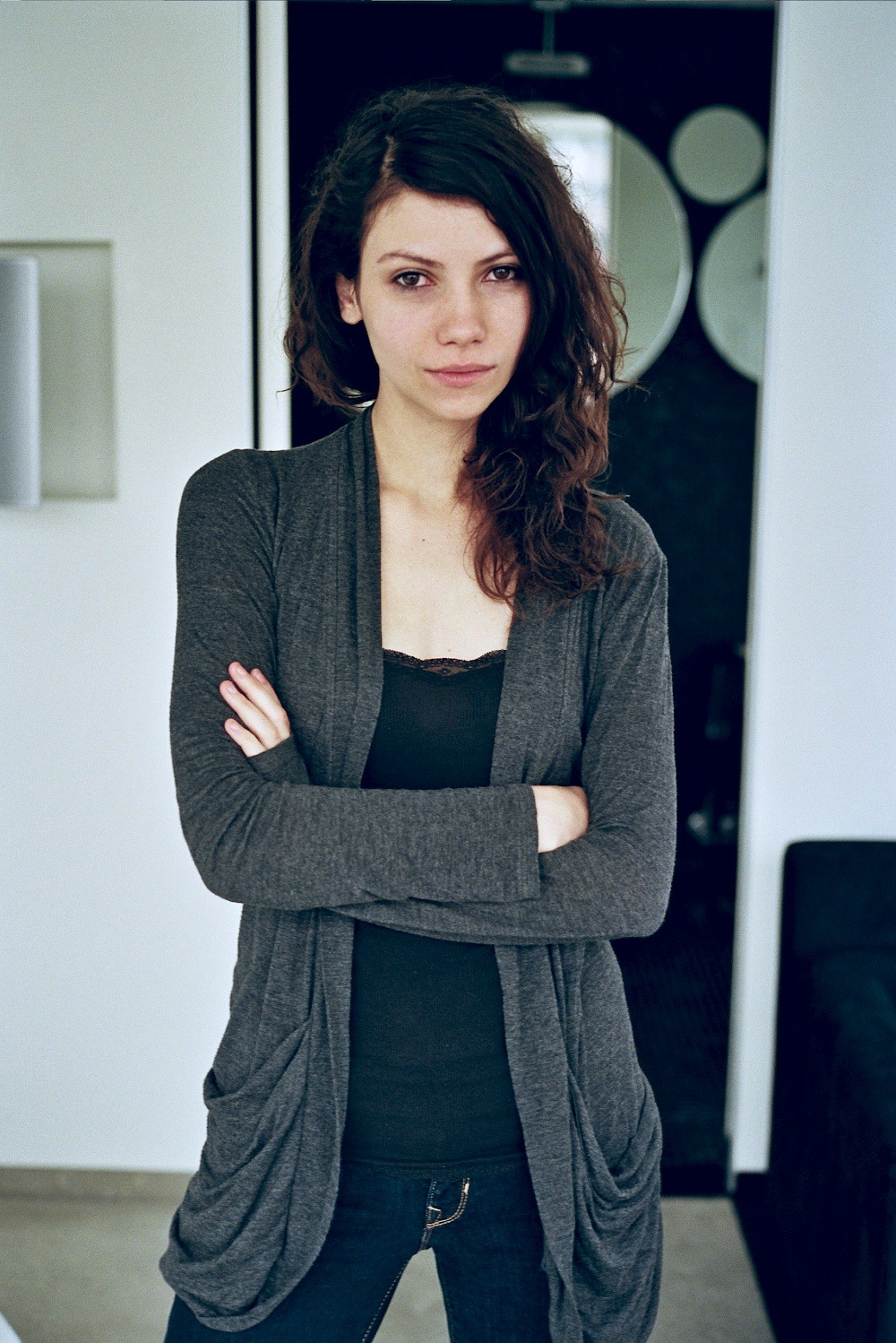 creativerehab:  Super natural Trish. Happy Birthday! Lo-res 35mm film scan.