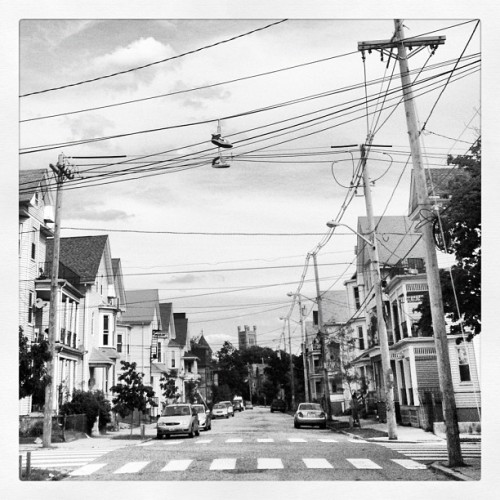 abandonedsneakers:  #upupandaway on the #westside of #providence (Taken with Instagram at westside!)   DruDealer in the area