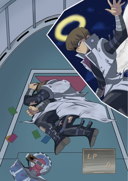 nerdgasmz:  chicaries:  [*]  Holy shit is this a DBZ parody and shouldn’t Kaiba