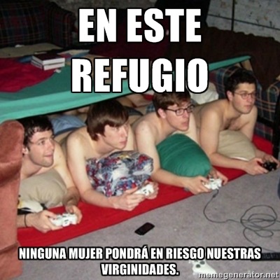jaideputa:  weones peluos y haciendo estas weas?