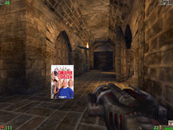 wheel-skellington:  lowinterest:  Cheaper by the Dozen was a promotional power up in Unreal Tournament 2004  @lordran-man 
