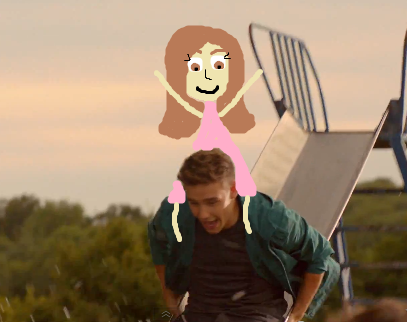 directionerfandomfantasies:  Me ft One Direction- Live While We’re Young - K 
