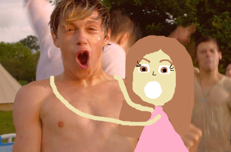 directionerfandomfantasies:  Me ft One Direction- Live While We’re Young - K 