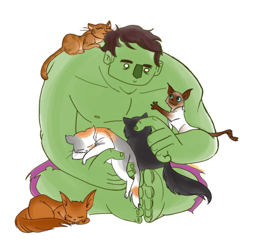 I&rsquo;ve seen quite a few requests/ideas for fics regarding Bruce Banner adopting a bunch of a