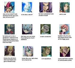 nerdgasmz:  babytiragon:  so i asked my mom what she thought of the zexal characters and  original template here   JFC TRON IS A TRAIN CONDUCTOR AND WITH IV’S NAME BEING THOMAS, IT JUST KEEPS GETTING FUNNIER