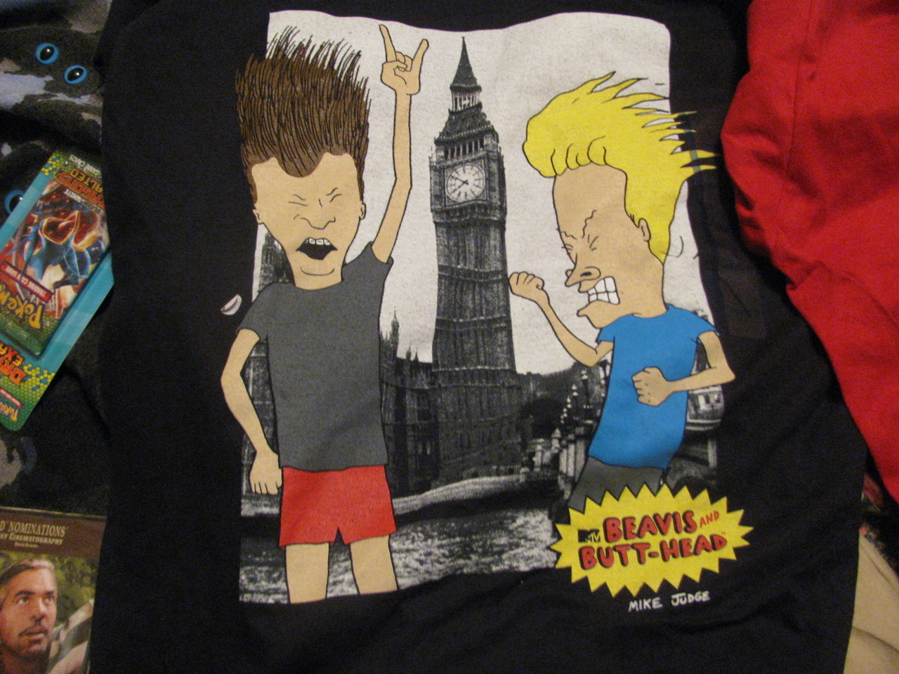 dad took me to target and got me some new clothes! here are the stupid tshirts i