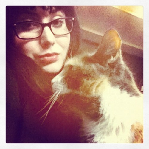 simpleterrors: The best friend a girl could ever have. I’m never going to forget you. #cat #ca