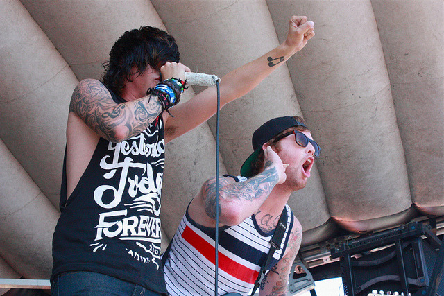 sleepingwithgavin:  Kellin &amp; Jesse // Sleeping With Sirens