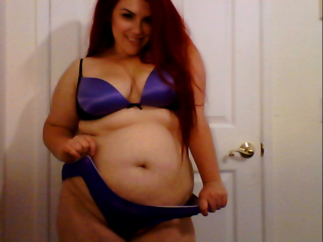 herladyorchid:  Purple Panty Party in my room in 5! 