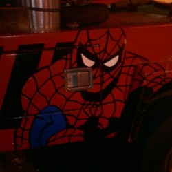 Jef&Amp;Rsquo;S Car Got A Flat In Asbury Park And We Were Saved By A Spider-Man Pickup