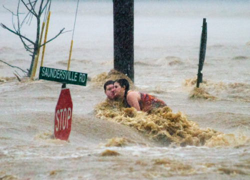 conduittothecosmos:  Weather Off The Hook  1. Deluge of rain falls from a thunderstorm near Glasgow in July 2010 2. Zero visibility dust storm biggest in living memory, July 5, 2011, Phoenix 3. Fire during record drought destroys 1,685 homes in Texas,