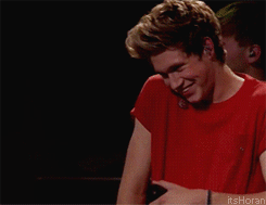 sweet-straight-cock:  Niall’s reactions after being called beautiful and cute. 