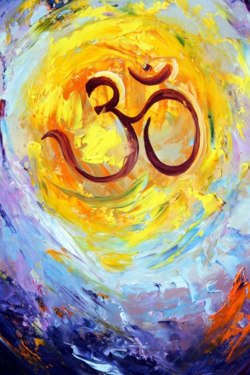 astrologyreadings:  OM SHANTI The whole universe is made up of vibrating, pulsating energy. Om is considered to be the humming sound of this cosmic energy. It is also known as the “Anahat Nada”or the “Unstruck Sound”, meaning that it is not made