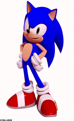 whyneedacoolname:  xtrollzaya:  Sonic in Wreck-It Ralph  The more I look at this the more I love Sonic’s animation~ 