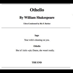 #shakespeare #literature  #funny #othello