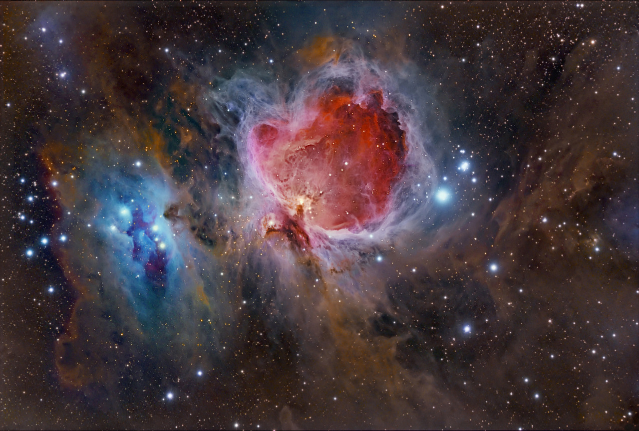 n-a-s-a:
“ Great Orion Nebulae
Image Credit & Copyright: Jesús Vargas (Astrogades) & Maritxu Poyal
”