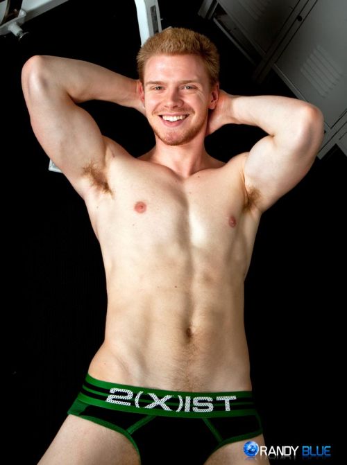 gingers-snaps:  Jesse Knight - A Ginger treat in the locker room