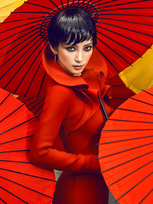 李冰冰 (Li Bingbing), for &lsquo;Vogue&rsquo; [10 '12]