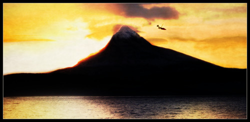 awildellethappears: Erebor, the Lonely Mountain, as seen across the Long Lake from Esgaroth. Destina