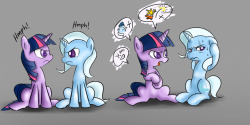 wolfnanaki:  Twilight X Trixie by ~Doggie999