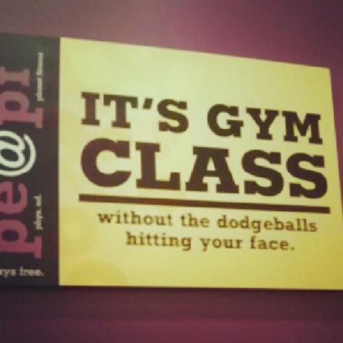 Baha silly gym:) #planetfitness #pf #gym #workitout #workout #sweat #dodgeball (Taken with Instagram