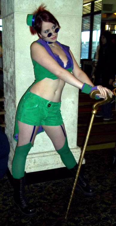 savingthrowvssexy:  Rule 63 Riddler by ~angltigr 