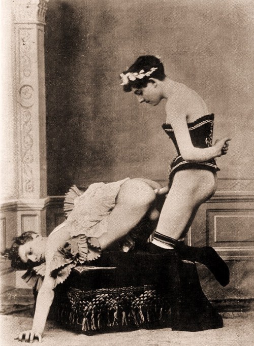 One of the better-known and most beloved pornographic photoshoots from the Victorian era - two beaut