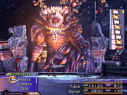 sephirona:  Braska’s Final Aeon. 