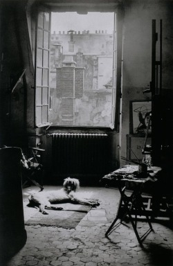  L’Atelier de Picasso  [Picasso’s Studio] Rue des Grands-Augustins, Paris 6e, May 9, 1944 From Brassaï, Paris 