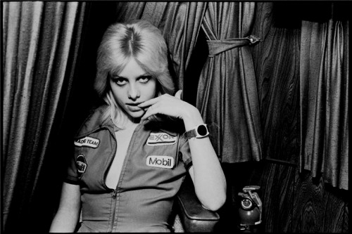 astralsilence:Cherie Currie photographed by Chris Stein. 