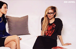  Avril Talks Abbey Dawn, Wedding at NYFW 09/12/2012   