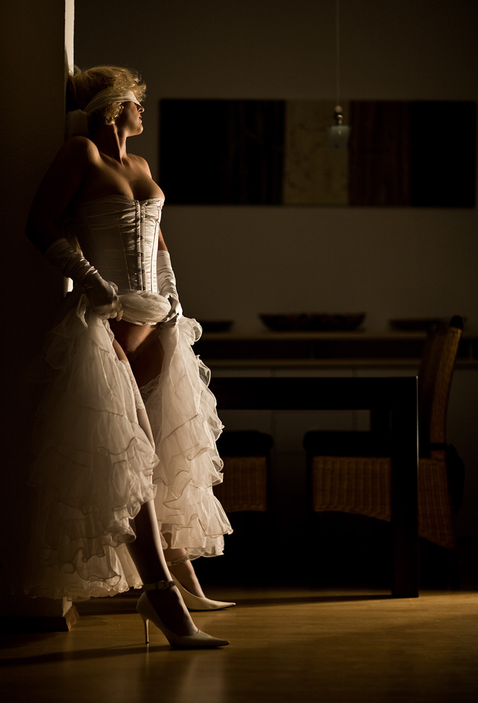 model-sandrab:  …devotion lessons in white part 5… model: SandraB Photographer: