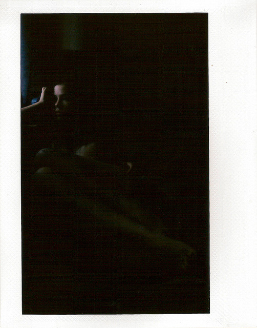 Krysta Kaos shot by Timothy Patrick Fuji Instax 210