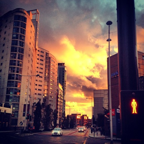 Cities can be pretty too #cardiff #wales #city #view #sky #instacool #instagreat #hashtageverything 