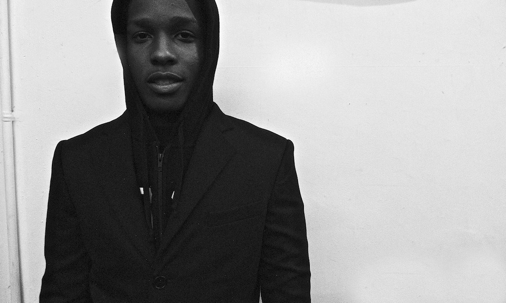 blkdnm:  A$AP ROCKY IN COAT 1, VISITING JOHAN AT 237 LAFAYETTE. 