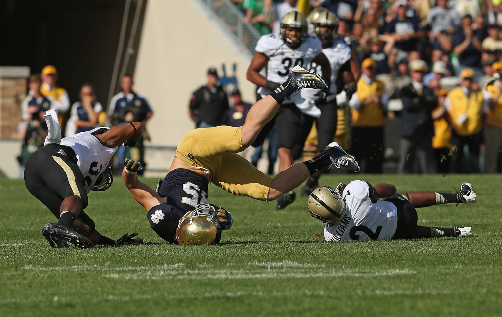 Notre Dame&rsquo;s Troy Niklas