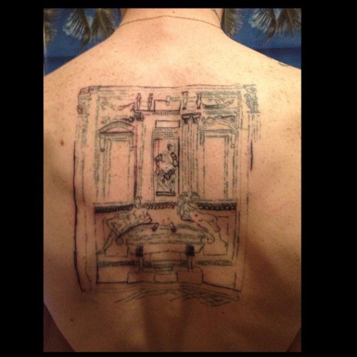 lamourcommeunboomerang:Cole Mohr’s new tattoo