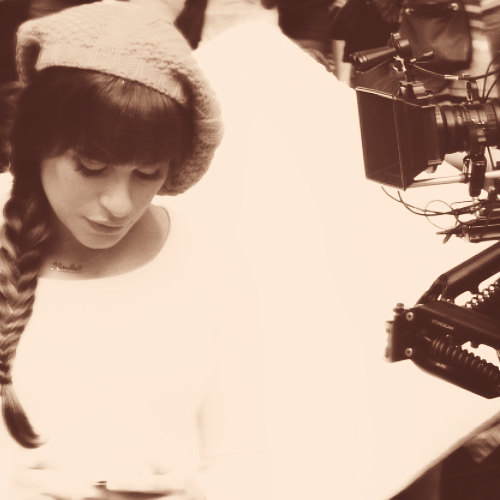 favahb-blog:“On set, Lea can be a little serious, but I understand. I get that because she does a lo