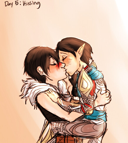 30 Day OTP Challenge: 5.) Kissing this one took a wHILE to get to, but it is finally
