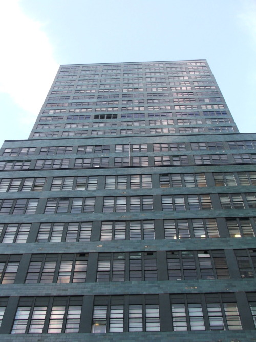 The old McGraw Hill building on West 42nd Street off Eighth Avenue was completed in 1931 b