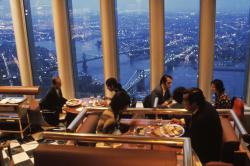 wandrlust:  Windows on the World Restaurant on top of the World Trade Center, New York City, 1976 — Burt Glinn