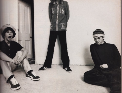 Jamiroquai + Crew  by Corinne Day, May 1993