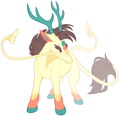 tarteauxfraises:  pinksparkledogs:  some Kirins! Again, in the style inspired by Oxboxer.  i like th