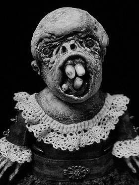 my-rotting-carcass:  Delightfully creepy art dolls by Shain Erin. 