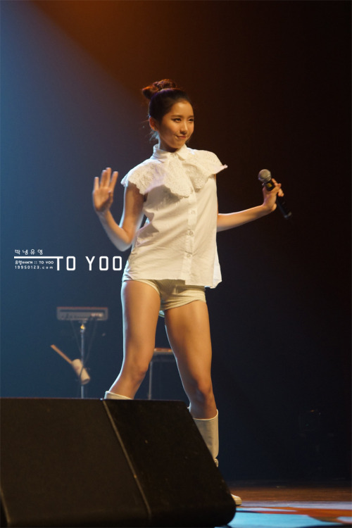 fyooyoung: 120920 YooYoung @ Hope “Sharing Concert”cr : TO YOO 