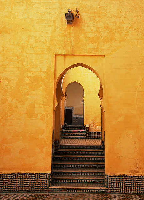 antieverythingism:Meknes - Moulay Ismail Doorway II by zishsheikh on Flickr.