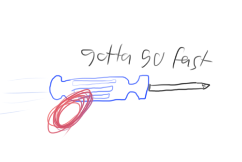 ifuckedmartinfreeman: apparentlyhappening: Asked a friend to “draw me a sonic screwdriver&rdqu