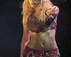 shakiranow:  Shakira Belly Dancing.  queen